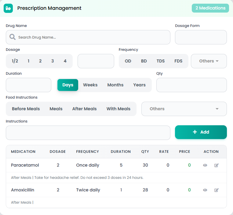Patient Onboarding Interface