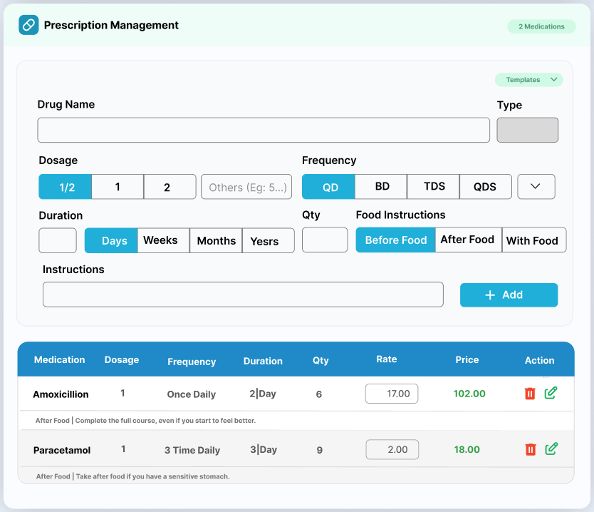 Patient Onboarding Interface